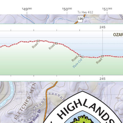 Ozark Highlands Trail North (3 of 3), East Side (West Tile) Preview 3