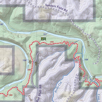 Ozark Highlands Trail North (3 of 3), West Side (East Tile) Preview 2