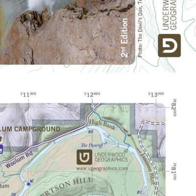 Ozark Highlands Trail East (2 of 3), East Side (North Tile) & Legend Preview 3