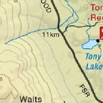 Powell River North Vancouver Island Recreation Map Preview 2