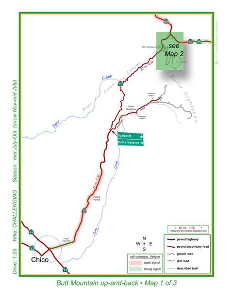 Butt Mountain overview map Preview 1