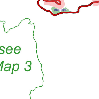 Twin Meadows trailhead map Preview 2