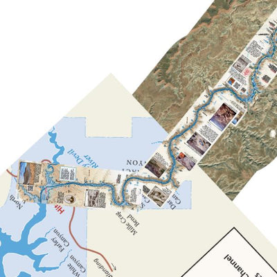 Canyonlands River Map - Belknap's Guides Preview 2