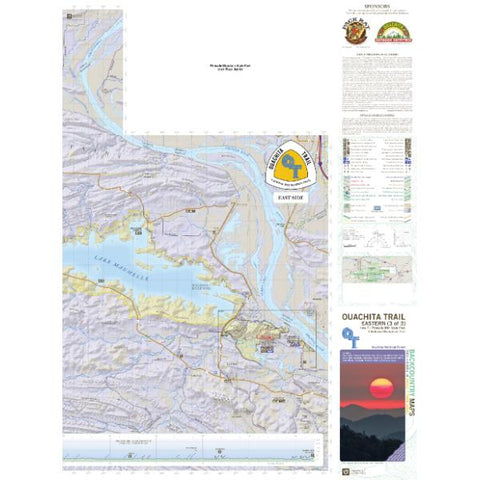 Ouachita Trail Eastern (3 of 3), East Side (East Tile) & Legend Preview 1