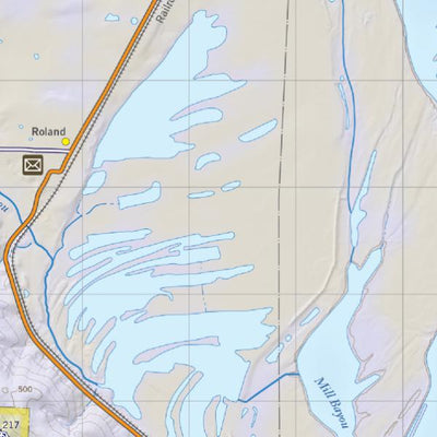 Ouachita Trail Eastern (3 of 3), East Side (East Tile) & Legend Preview 2