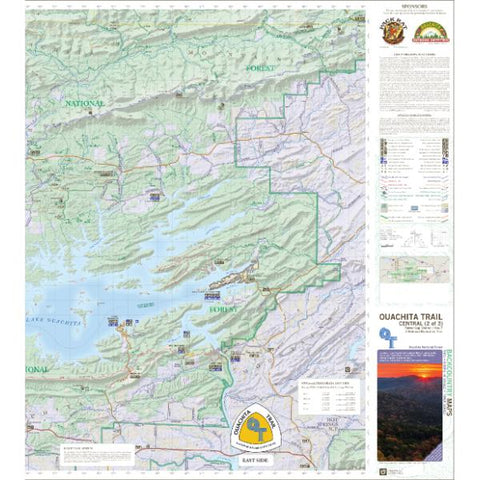 Ouachita Trail Central (2 of 3), East Side (East Tile) & Legend Preview 1
