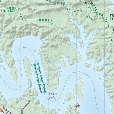 Ouachita Trail Central (2 of 3), East Side (West Tile) Preview 2