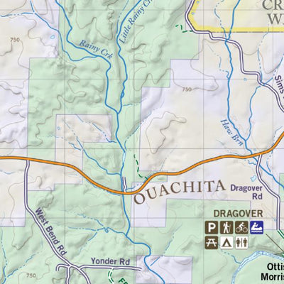 Ouachita Trail Central (2 of 3), West Side (East Tile) Preview 2