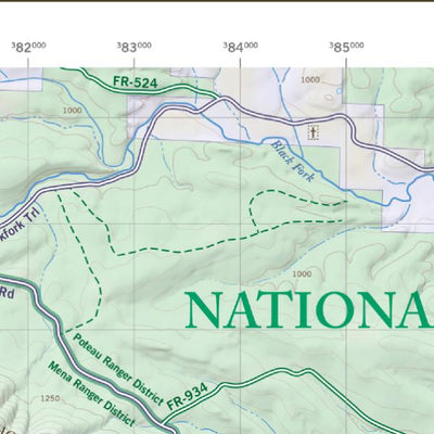 Ouachita Trail Western (1 of 3), East Side (West Tile) Preview 3