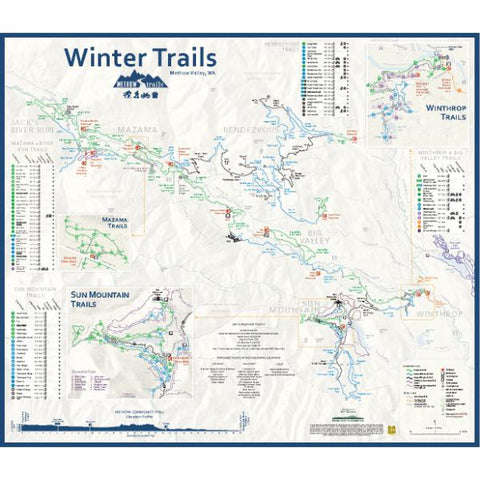 Winter Trails, Methow Valley, Washington -- North America's Largest Nordic Ski Trail System Preview 1