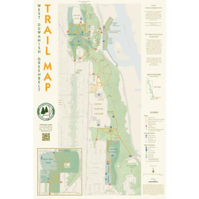 Trail Map - West Duwamish Greenbelt, Seattle, WA 2024 Preview 1