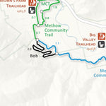 Winter Recreation Trail Map - Full Trail System - Methow Valley, Washington Preview 2