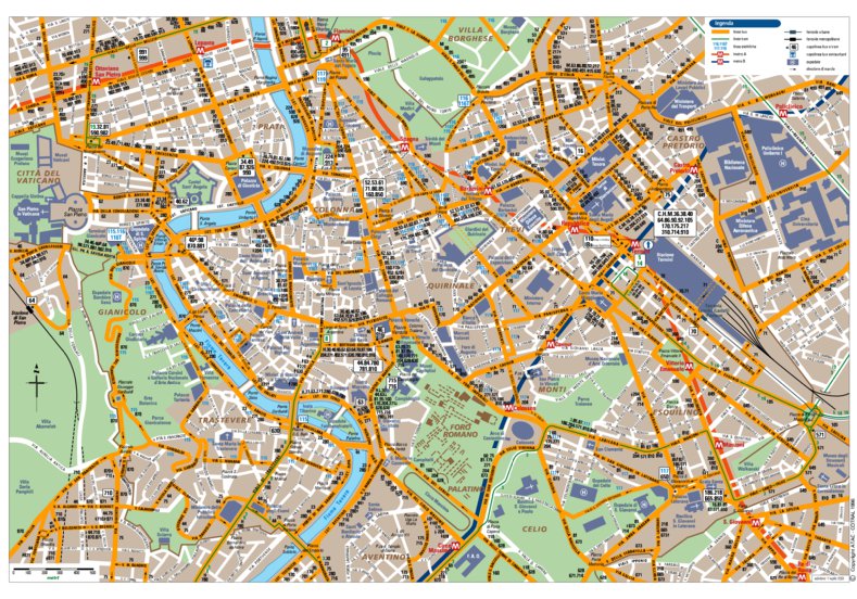 Rome, Italy Map by Avenza Systems Inc. | Avenza Maps