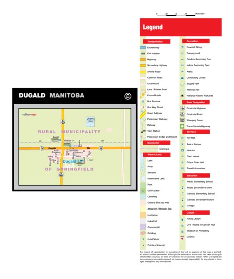 Dugald, MB Map by Mapmobility Corp. | Avenza Maps