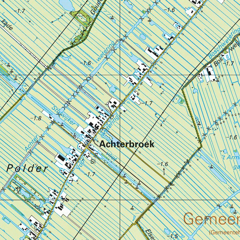 38 A (Gouda) Map by Red Geographics/Reijers Kaartproducties | Avenza Maps