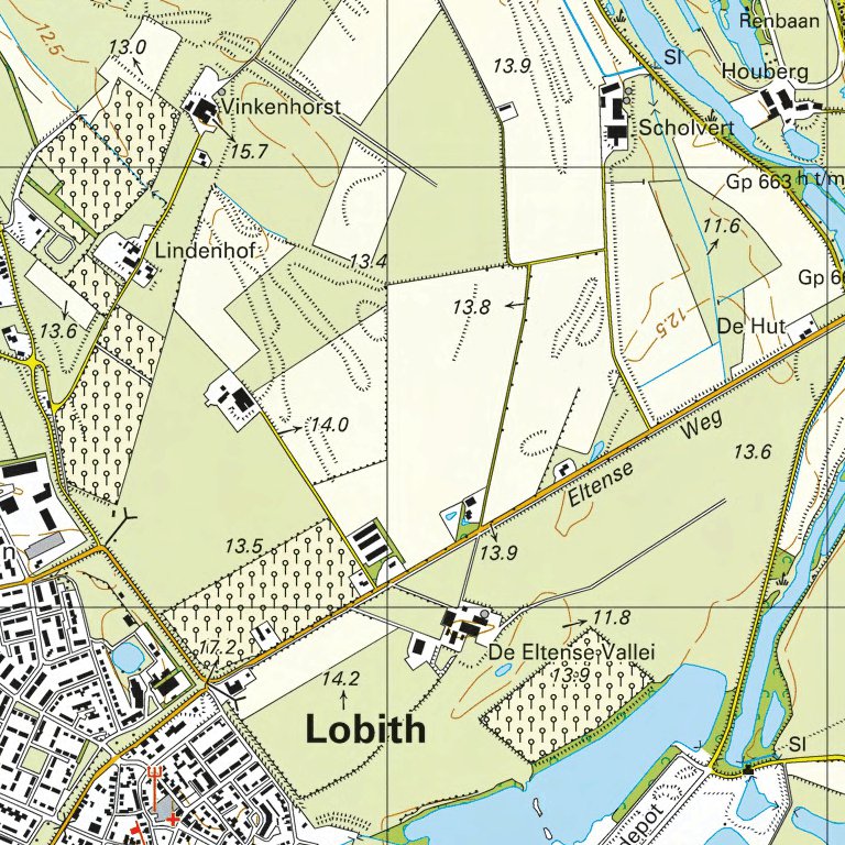 40 G (Lobith) Map by Red Geographics/Reijers Kaartproducties | Avenza Maps