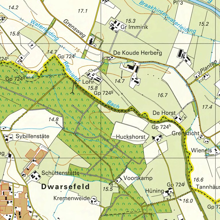 41 C (Ulft-Gendringen) Map by Red Geographics/Reijers Kaartproducties ...