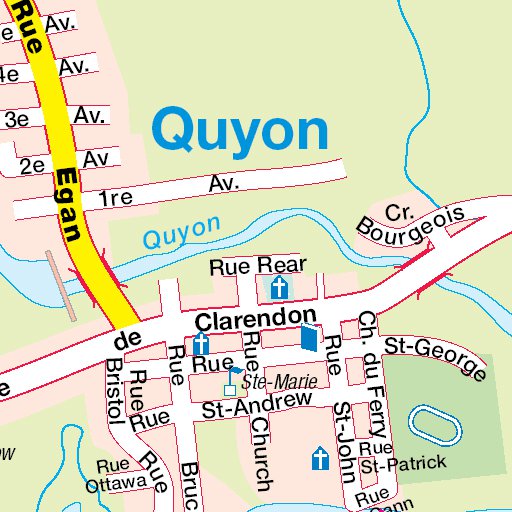 Quyon, QC Map by Mapmobility Corp. | Avenza Maps