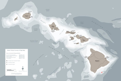 Hawaii Flight Map Preview 1