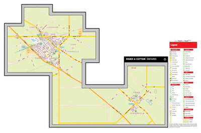 Essex and Cottam, ON Map by Mapmobility Corp. | Avenza Maps