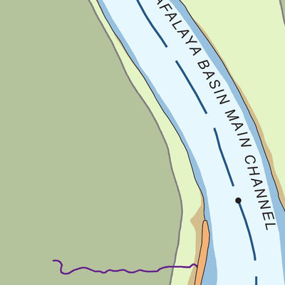 Chart 22 - Atchafalaya Basin Main Channel River Miles 77.8 to 84.0 Preview 2