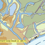 Chart 23 - Atchafalaya Basin Main Channel River Miles 82.1 to 89.5 Preview 3