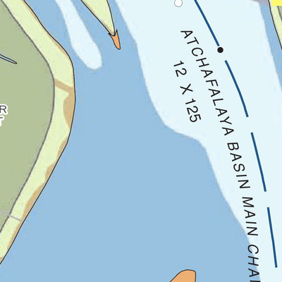 Chart 26 - Grand Lake (Sixmile Lake) at Atchafalaya Basin Main Channel River Miles 100.3 to 106.3 Preview 2