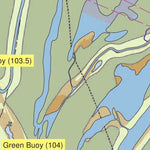 Chart 26 - Grand Lake (Sixmile Lake) at Atchafalaya Basin Main Channel River Miles 100.3 to 106.3 Preview 3