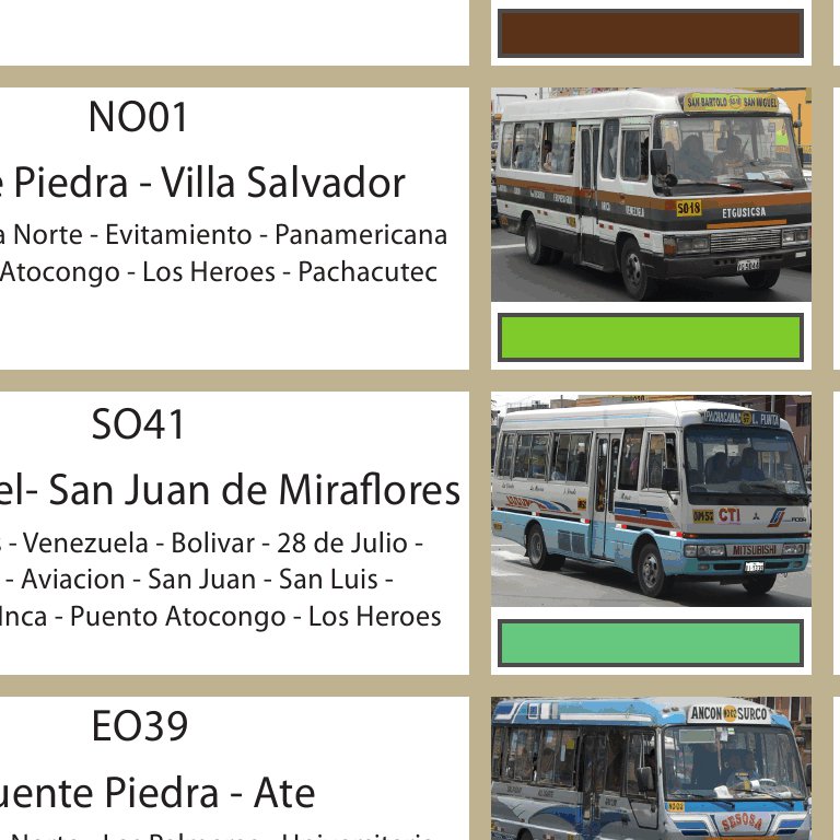 Lima - Rutas Recomendables Map by CambiARTE | Avenza Maps