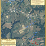 Battle of Mill Springs Kentucky Civil War Map Preview 1