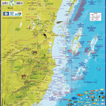 Belize Diving Map Preview 1