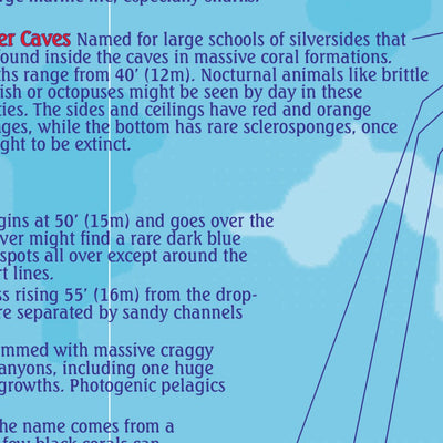 Belize Atolls Dive Map Preview 2