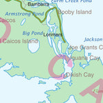 Turks & Caicos, Caribbean 1:520,000 - ITMB Preview 3