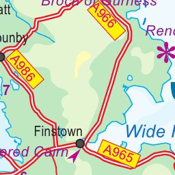 Orkney Islands, Scotland 1:720,000 - ITMB Preview 2