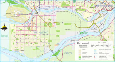 Richmond, British Columbia 1:50,000 - ITMB Preview 1