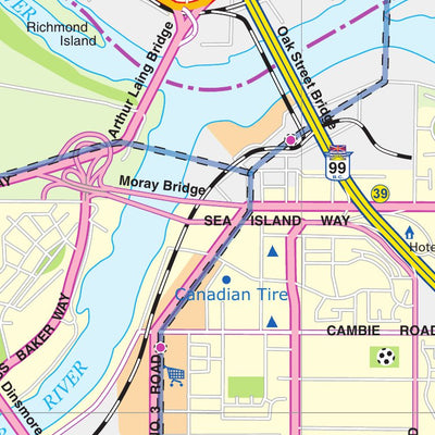 Richmond, British Columbia 1:50,000 - ITMB Preview 3