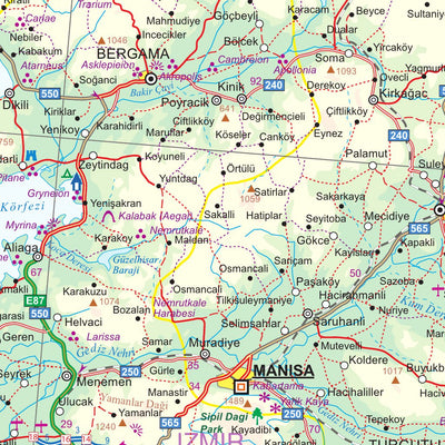 Aegean Region, Turkey 1:1,100,000 - ITMB Preview 3