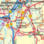 Eastern Townships, Québec 1:1,100,000 - ITMB Preview 3