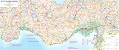 Mediterranean Region, Turkey 1:1,100,000 - ITMB Preview 1