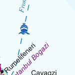 Strait of Bosphorus (Greater Istanbul) 1:1,100,000 - ITMB Preview 2