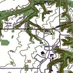 MI-Allendale: Authoritative U.S. Topo 1957 Preview 3