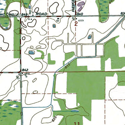 MI-Vicksburg: Authoritative U.S. Topo 1965 Preview 2