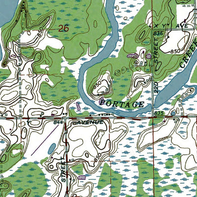 MI-Vicksburg: Authoritative U.S. Topo 1965 Preview 3