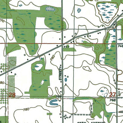 MI-Paw Paw: Authoritative U.S. Topo 1976 Preview 2