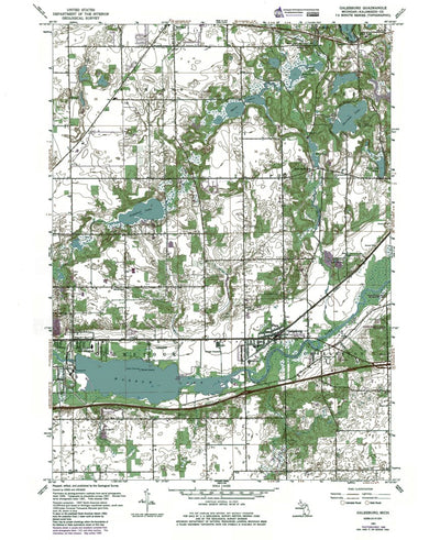 MI-Galesburg: Authoritative U.S. Topo 1961 Preview 1