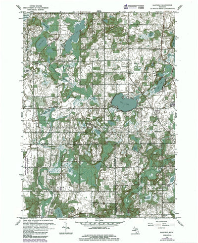 MI-Banfield: Authoritative U.S. Topo 1961 Preview 1
