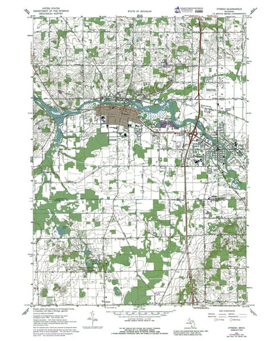 MI-Otsego: Authoritative U.S. Topo 1965 Preview 1