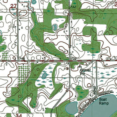 MI-Bloomingdale: Authoritative U.S. Topo 1976 Preview 2