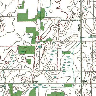 MI-Nashville: Authoritative U.S. Topo 1976 Preview 2