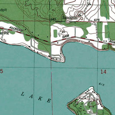 MI-Millgrove: Authoritative U.S. Topo 1976 Preview 2